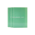 Isolation électrique Green Fibre Glass Fr4 Epoxy Fiche